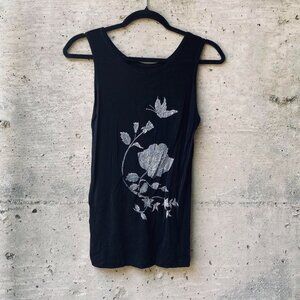 vintage 90s floral tank top